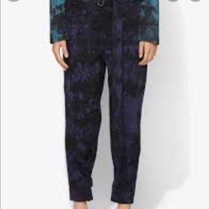 Proenza schouler bleached dyed utility pants NWT